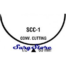 8886222889 STEEL нерассасывающийся, 75 см, неокрашенный, 5, с иглой SCC-1
