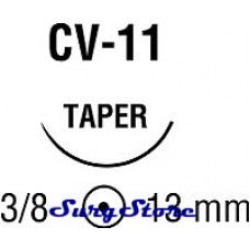 XX5122 CAPROSYN рассасывающийся, 56 , 75 см, неокрашенный, 6-0, с иглой CV-11