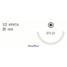 XX5152 POLYSORB рассасывающийся, 56-70 , 75 см, фиолетовый, 3-0, с иглой BTV-20