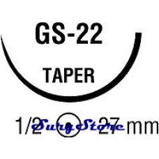 CC831 CAPROSYN рассасывающийся, 56 , 75 см, фиолетовый, 0, с иглой GS-22