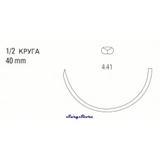 CL045 POLYSORB рассасывающийся, 56-70 , 75 см, фиолетовый, 2-0, с иглой 4.41