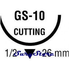 CL52MG POLYSORB рассасывающийся, 56-70 , 45 см, неокрашенный, 2-0, с иглой GS-10