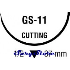 CL534 POLYSORB рассасывающийся, 56-70 , 90 см, неокрашенный, 0, с иглой GS-11