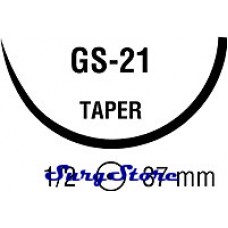 CLS954 POLYSORB рассасывающийся, 56-70 , 90 см, неокрашенный, 0, с иглой GS-21