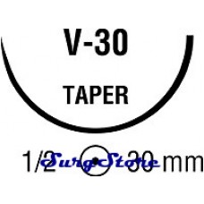 GL222 POLYSORB рассасывающийся, 56-70 , 75 см, фиолетовый, 3-0, с иглой V-30