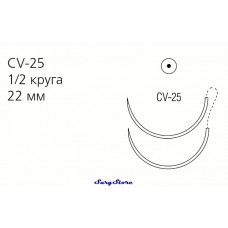 GL282 POLYSORB рассасывающийся, 56-70 , 90 см, фиолетовый, 3-0, с двумя иглами CV-25