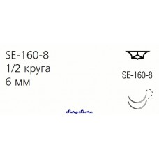 L1787K POLYSORB рассасывающийся, 56-70 , 45 см, фиолетовый, 7-0, с двумя иглами SE-160-8