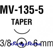 N2547 MONOSOF нерассасывающийся, 13 см, черный, 8-0, с иглой MV-135-5