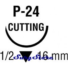 SL5633 POLYSORB рассасывающийся, 56-70 , 45 см, неокрашенный, 4-0, с иглой P-24