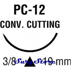 SP1644 SURGIPRO нерассасывающийся, 45 см, синий, 4-0, с иглой PC-12