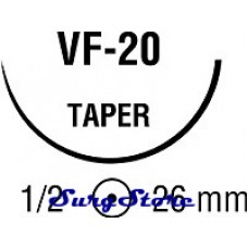 VP151 SURGIPRO нерассасывающийся, 120 см, синий, 2-0, с иглой VF-20