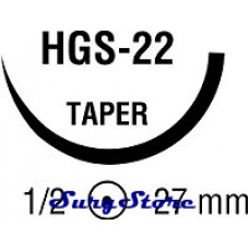 XX5027 TICRON нерассасывающийся, 75 см, синий/белый, 2, с иглой HGS-22