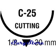 XX5138 BIOSYN рассасывающийся, 90-110 , 240 см, фиолетовый, 1, с иглой C-25