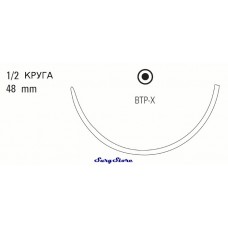 XX5211 POLYSORB рассасывающийся, 56-70 , 90 см, фиолетовый, 1, с иглой BTP-X