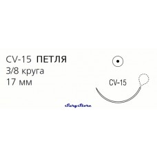 XX5240L MONOSOF нерассасывающийся, 30 см, черный, 4-0, с иглой CV-15
